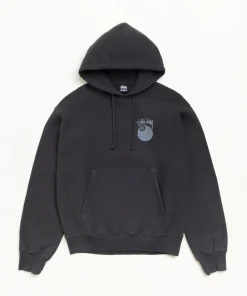 8 BALL HOODIE GARMENT DYED