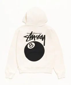 8 BALL HOODIE GARMENT DYED
