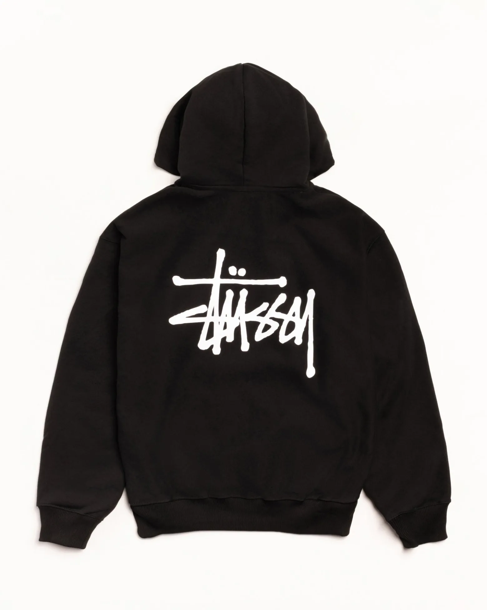 BASIC STÜSSY ZIP HOODIE