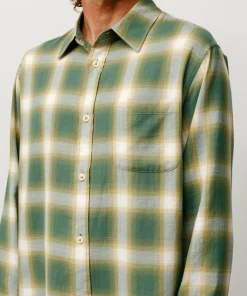 BEACH OMBRE PLAID SHIRT