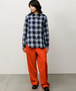 BEACH OMBRE PLAID SHIRT