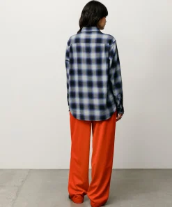 BEACH OMBRE PLAID SHIRT