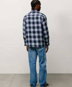 BEACH OMBRE PLAID SHIRT