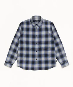 BEACH OMBRE PLAID SHIRT