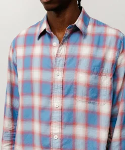 BEACH OMBRE PLAID SHIRT