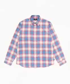 BEACH OMBRE PLAID SHIRT
