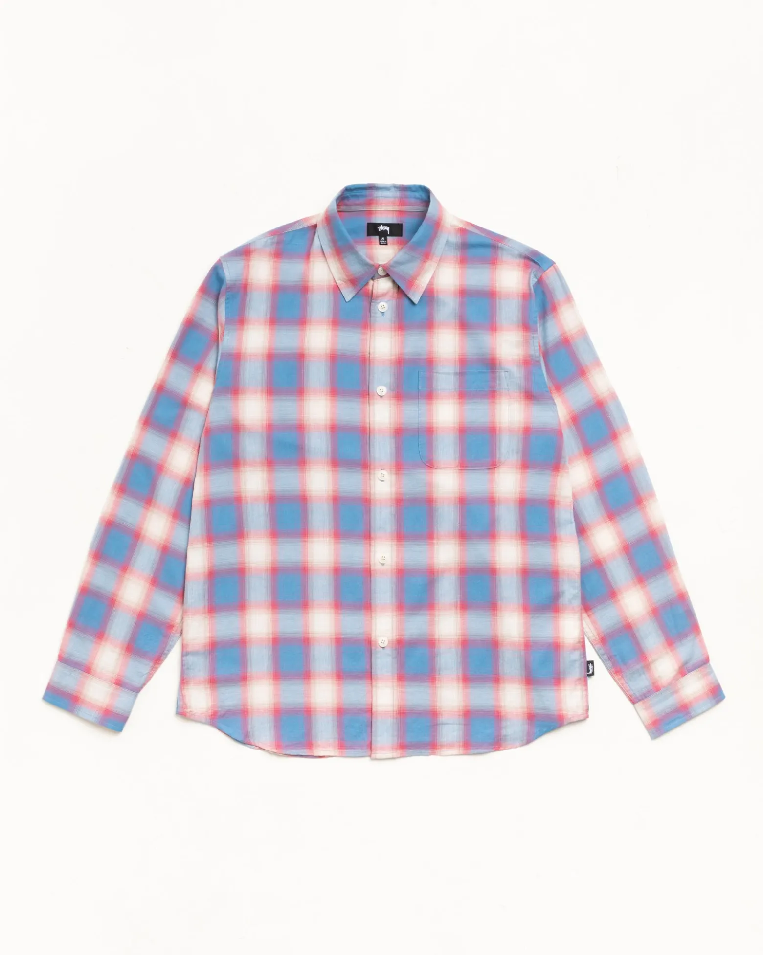 BEACH OMBRE PLAID SHIRT