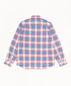 BEACH OMBRE PLAID SHIRT