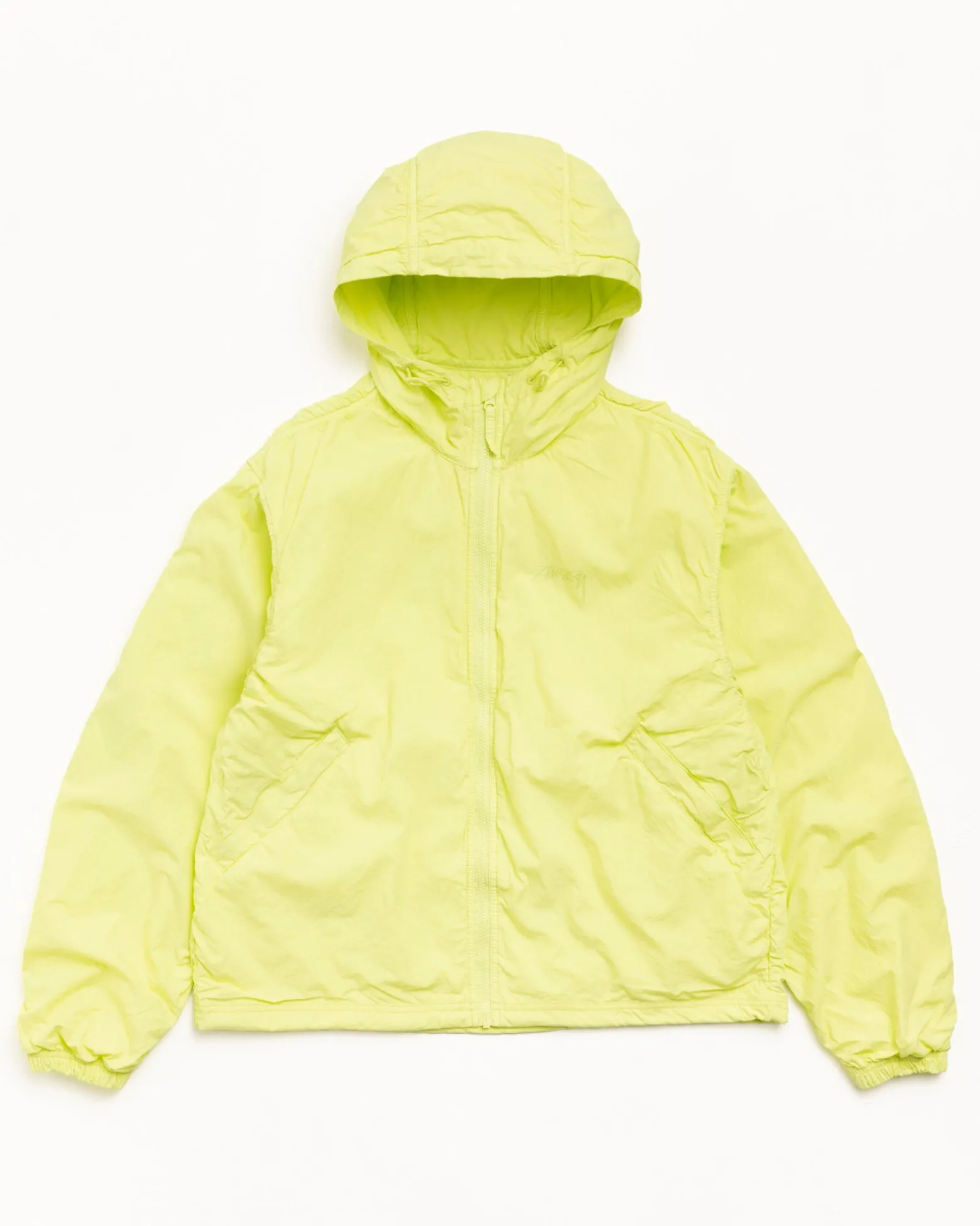 DOUBLE COTTON HOODED JACKET