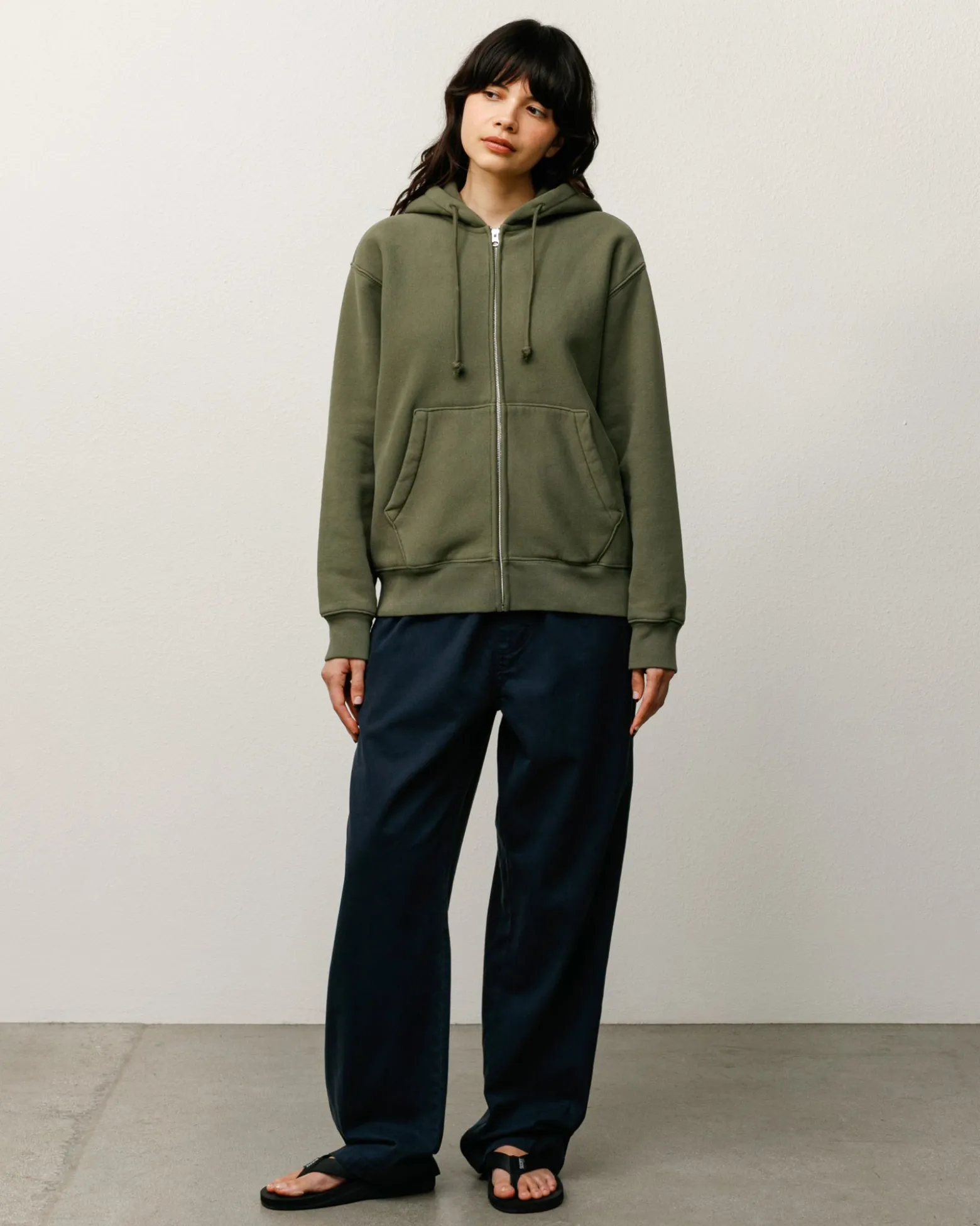 FLEECE ZIP HOODIE