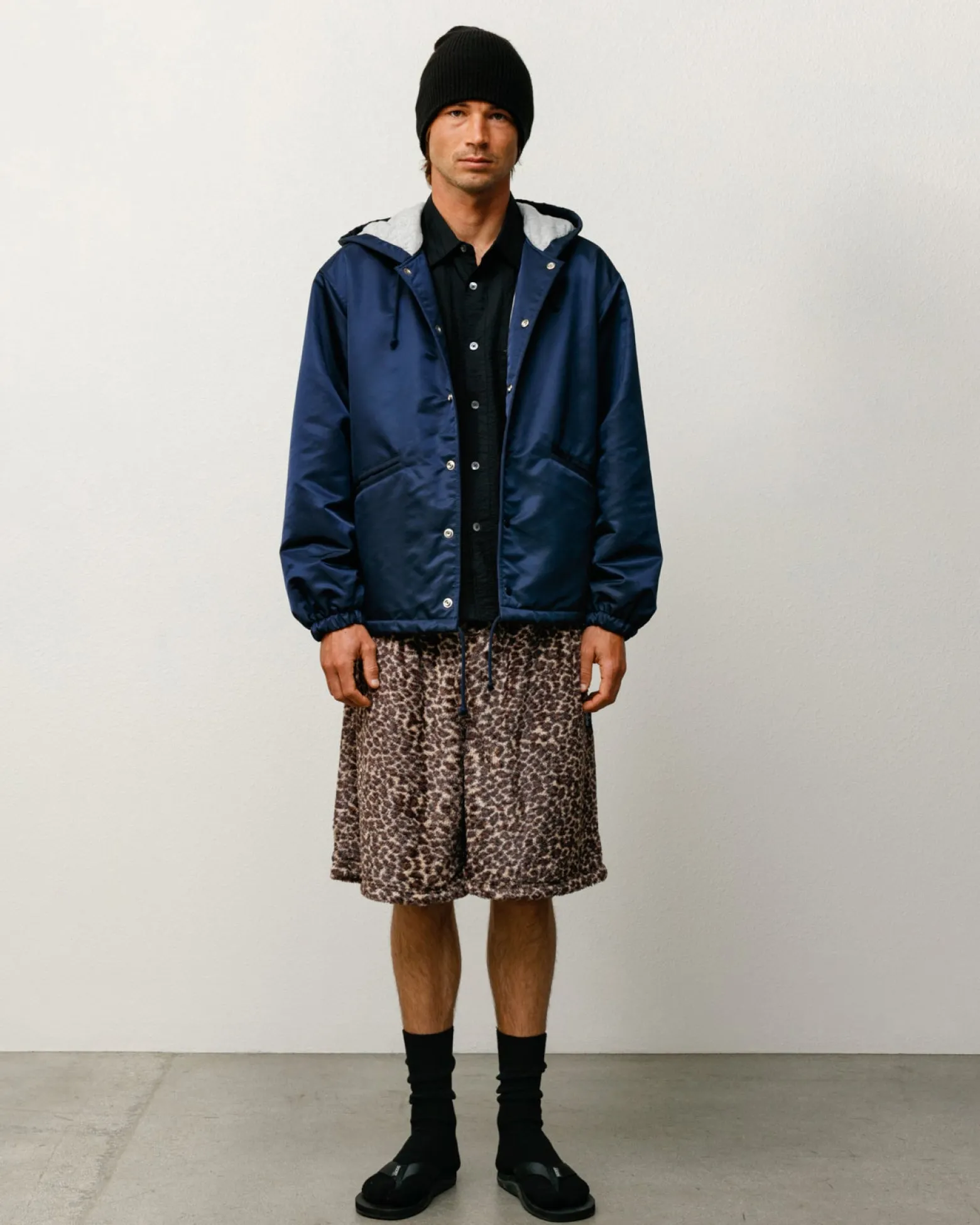 HOODED COACHES JACKET