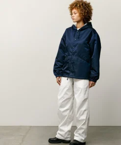 HOODED COACHES JACKET