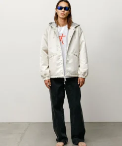 HOODED COACHES JACKET