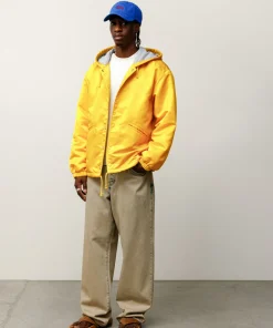 HOODED COACHES JACKET