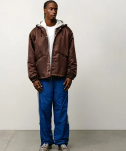 HOODED COACHES JACKET