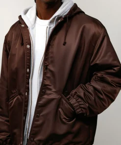 HOODED COACHES JACKET