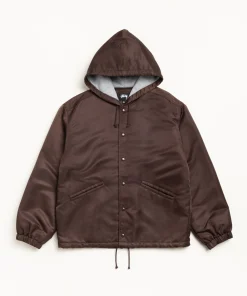HOODED COACHES JACKET