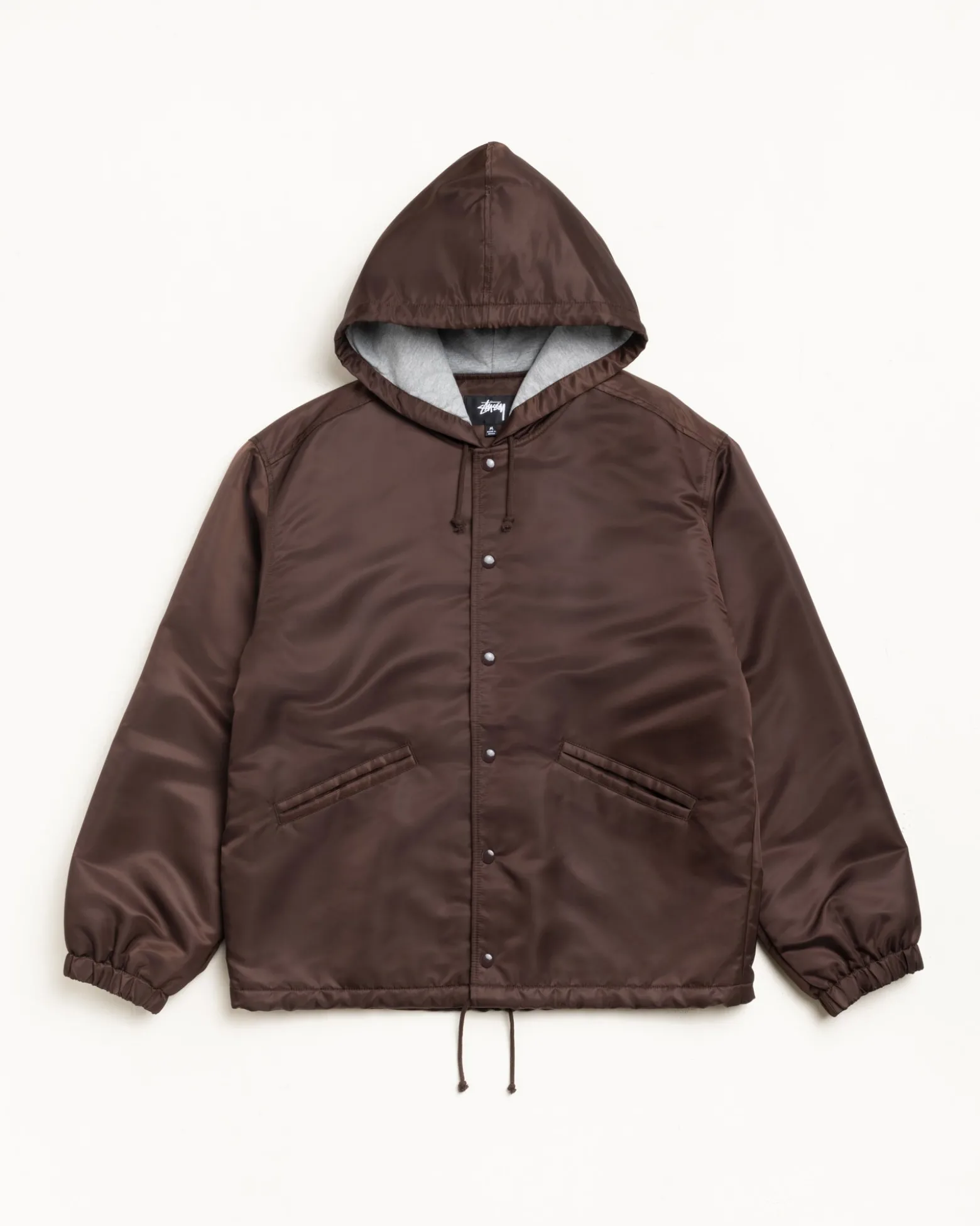 HOODED COACHES JACKET