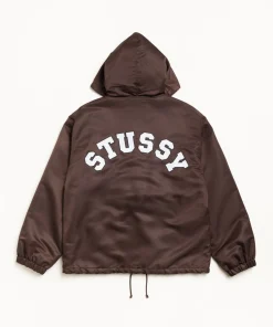HOODED COACHES JACKET