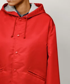 HOODED COACHES JACKET
