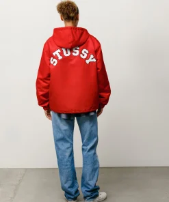 HOODED COACHES JACKET