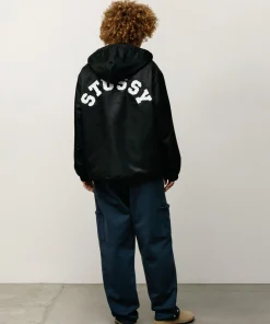 HOODED COACHES JACKET