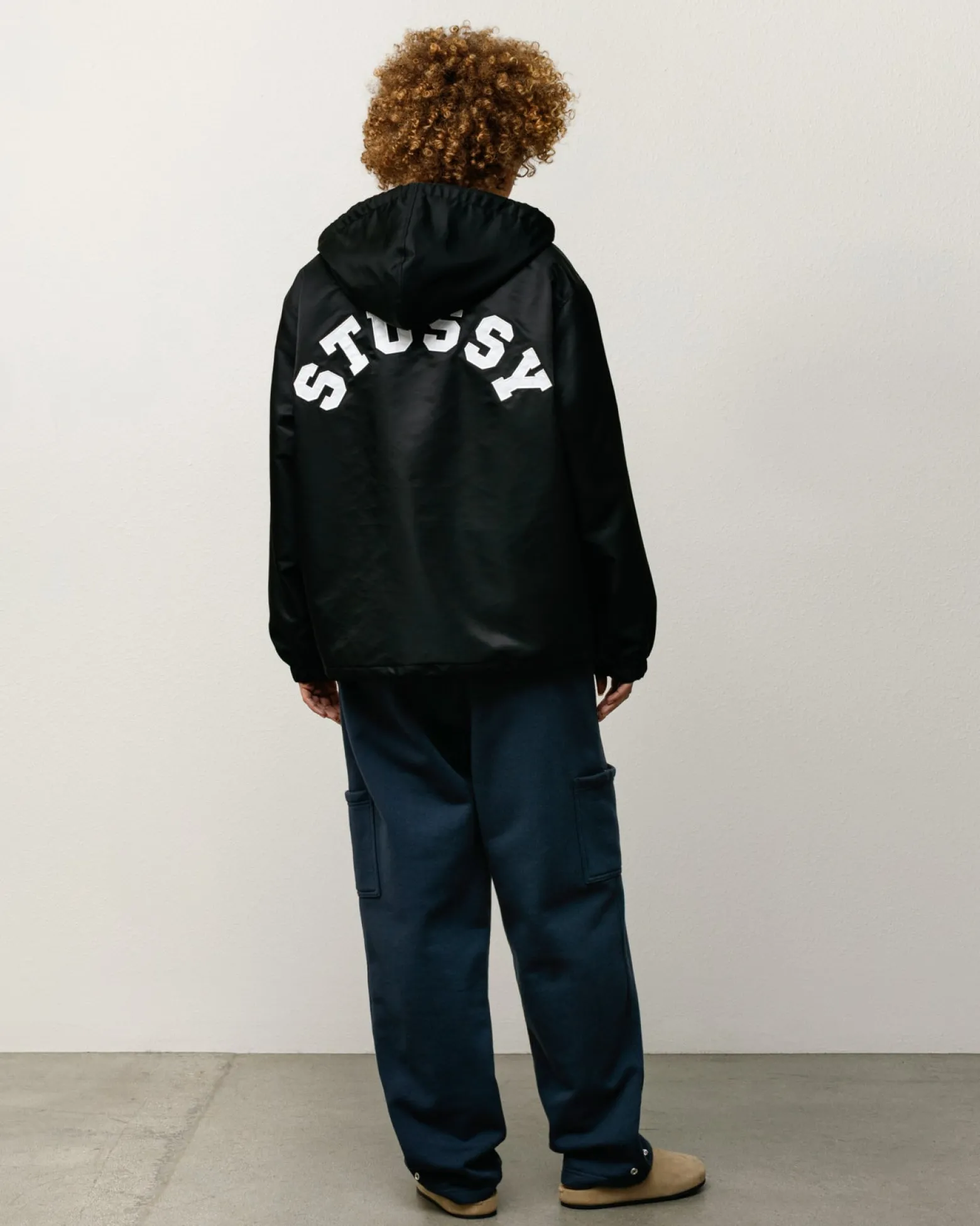 HOODED COACHES JACKET