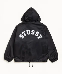 HOODED COACHES JACKET