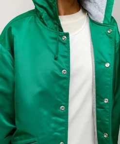 HOODED COACHES JACKET