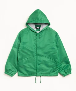 HOODED COACHES JACKET