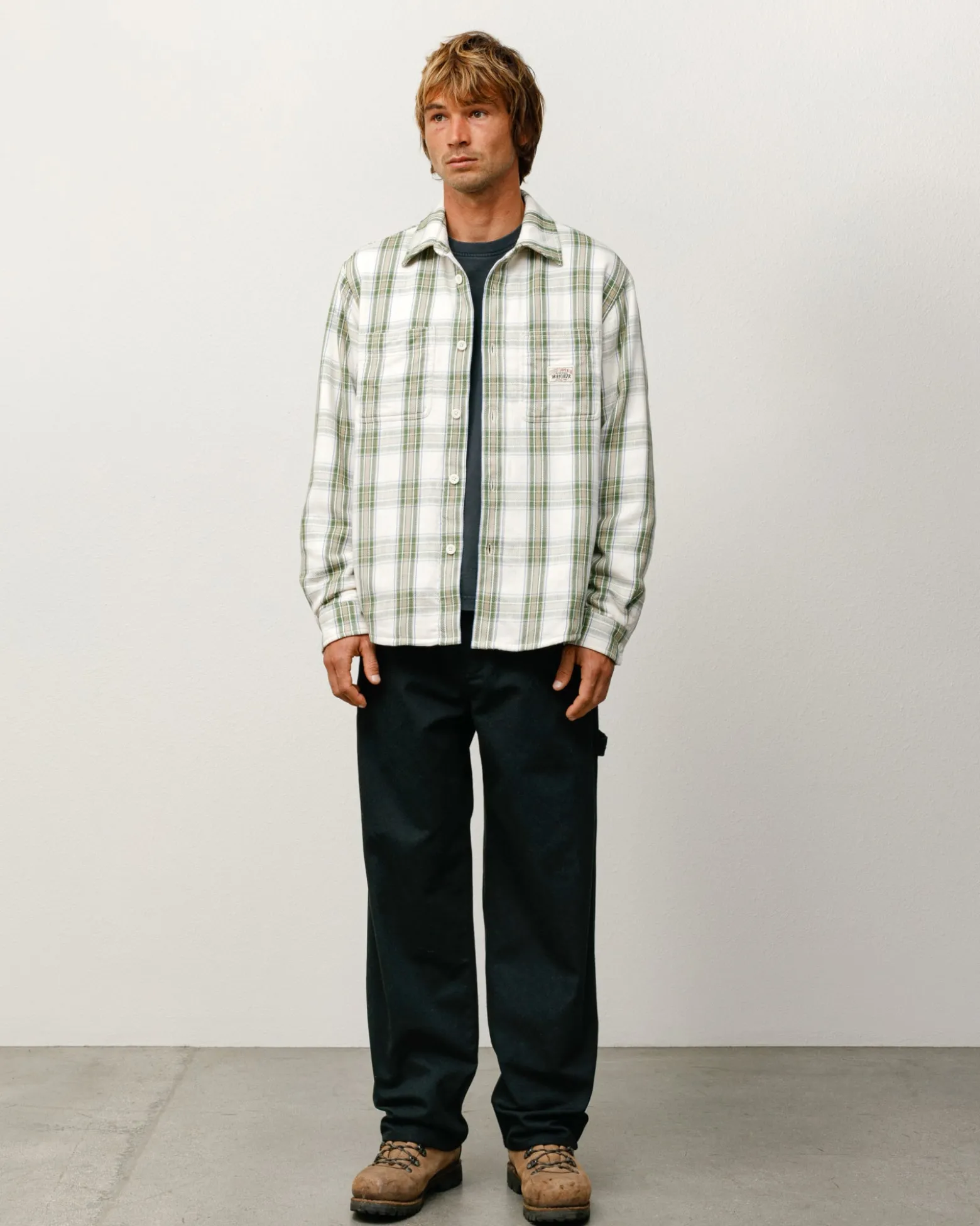 LAU PLAID SHIRT JACKET