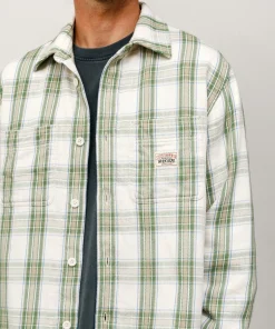 LAU PLAID SHIRT JACKET