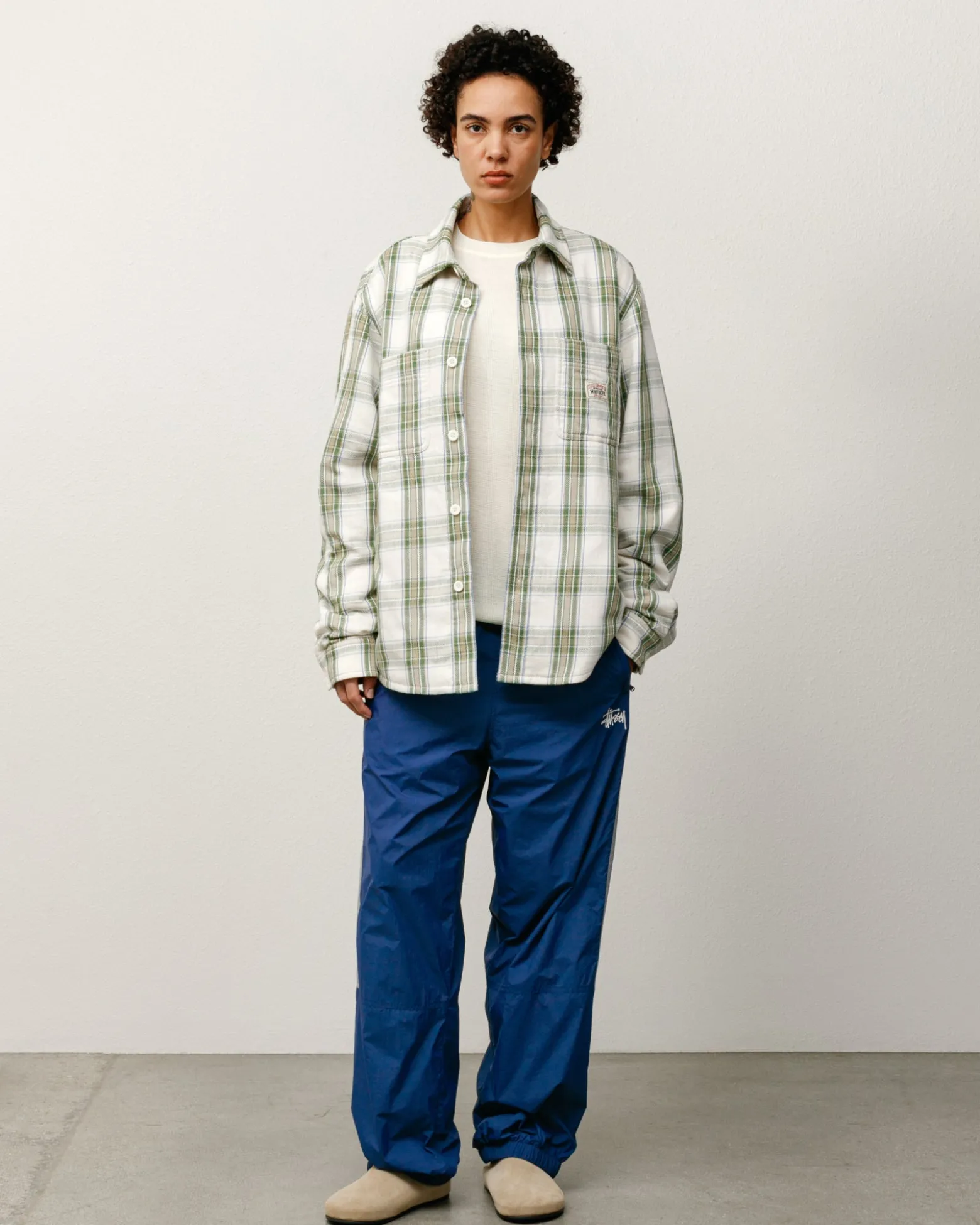 LAU PLAID SHIRT JACKET