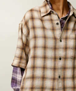 LIAM SS PLAID SHIRT