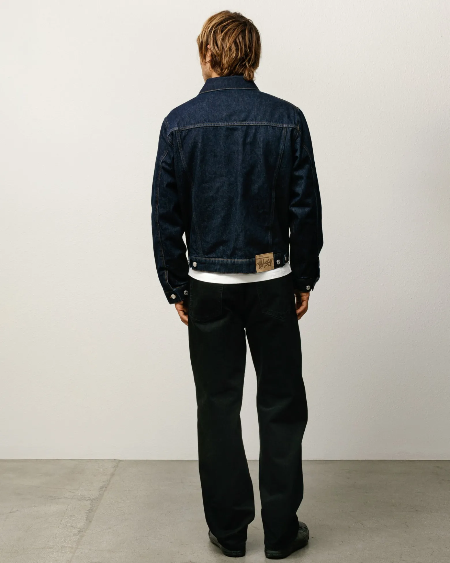 LINED DENIM TRUCKER JACKET