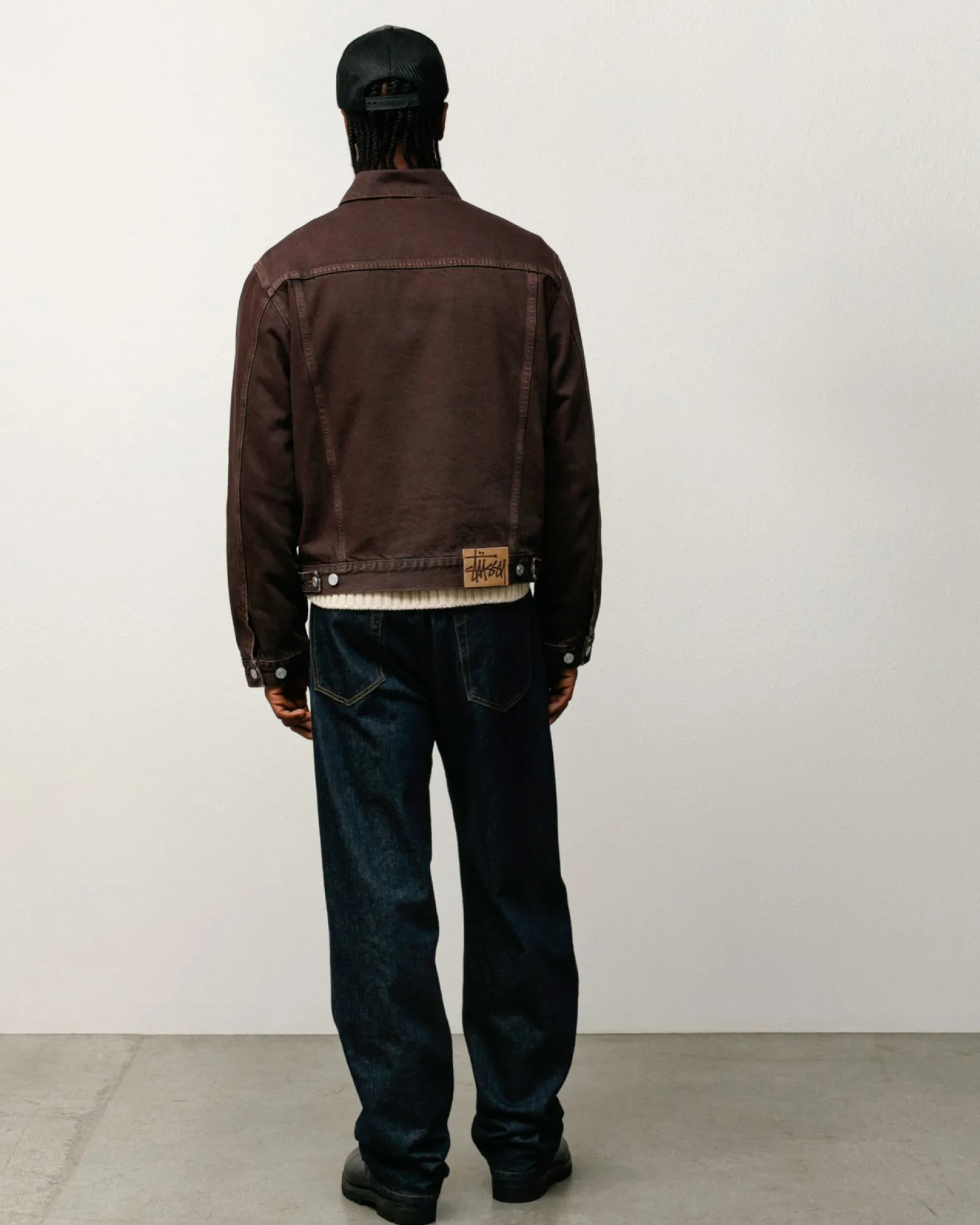 LINED DENIM TRUCKER JACKET