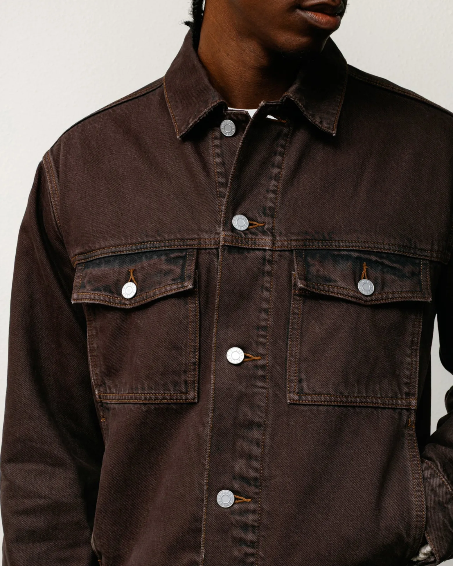 LINED DENIM TRUCKER JACKET