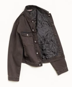 LINED DENIM TRUCKER JACKET