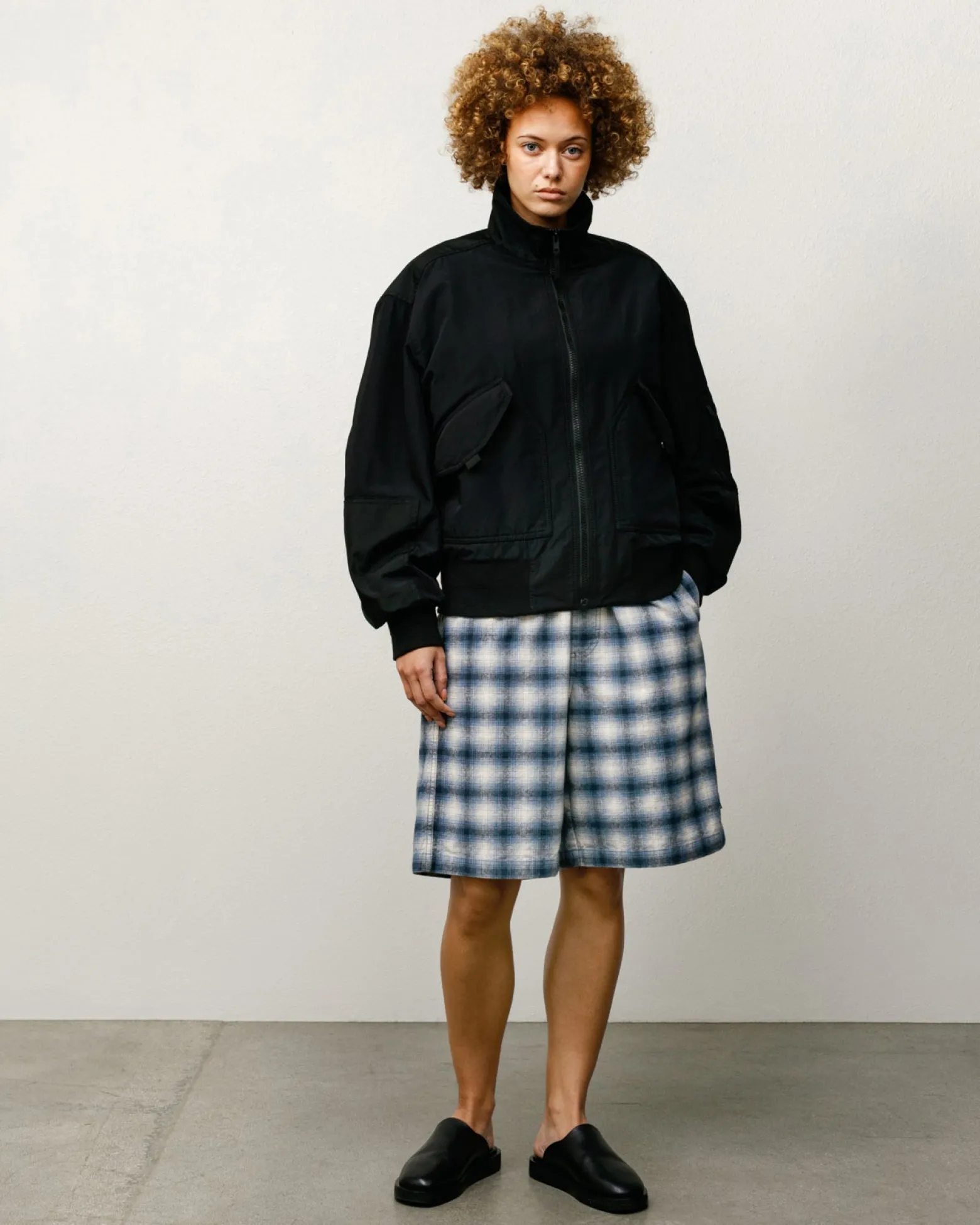 MOCK NECK FLIGHT BOMBER