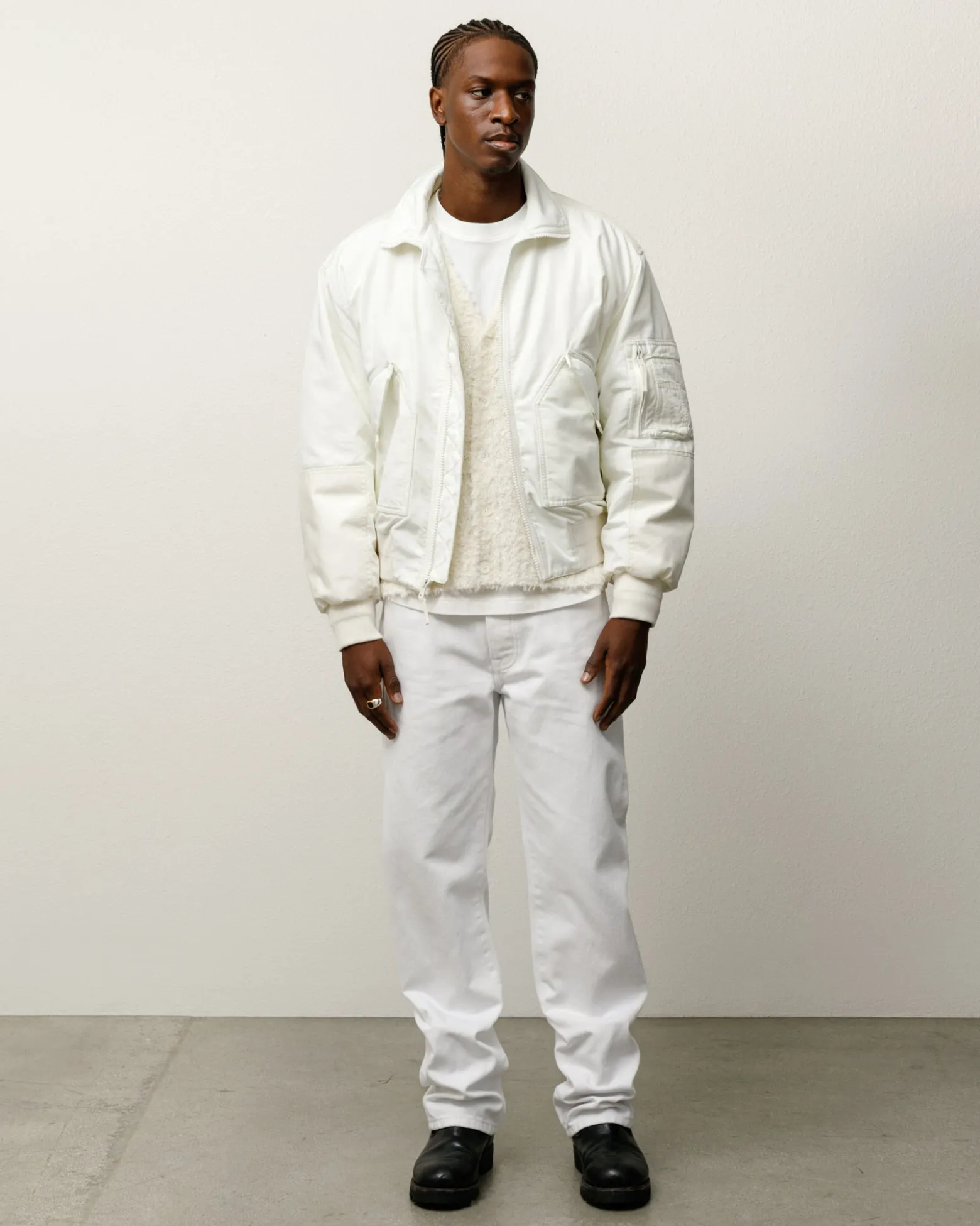 MOCK NECK FLIGHT BOMBER