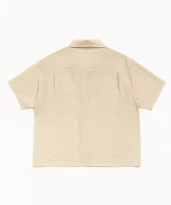 PLEATED TEXTURED SHIRT
