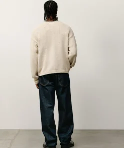 ROLL V NECK SWEATER