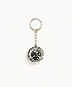 SPINNING DICE KEYCHAIN