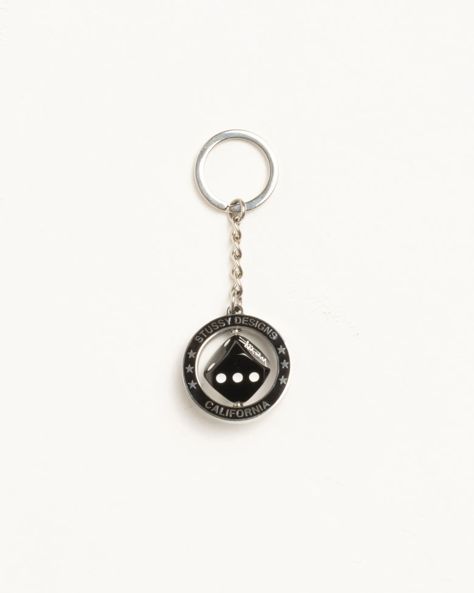 SPINNING DICE KEYCHAIN
