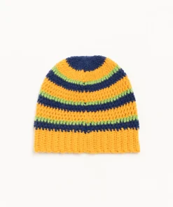 STRIPE KNIT SKULLCAP
