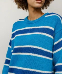 STRIPED WOOL SWEATER