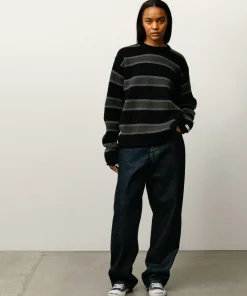 STRIPED WOOL SWEATER