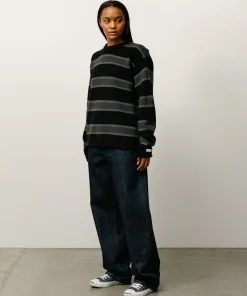 STRIPED WOOL SWEATER