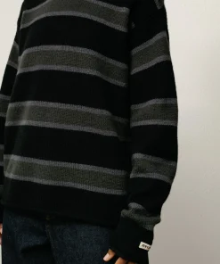 STRIPED WOOL SWEATER