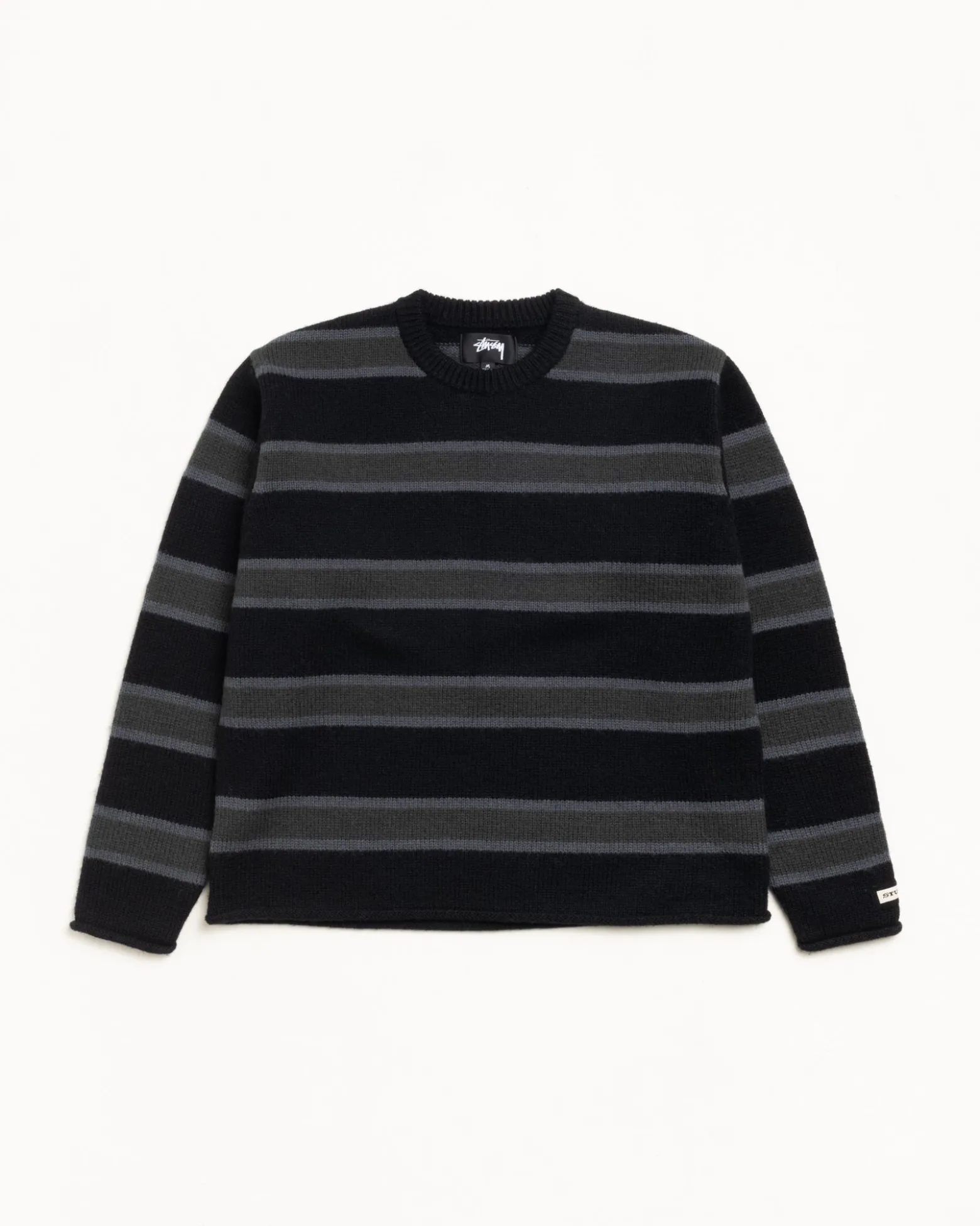 STRIPED WOOL SWEATER